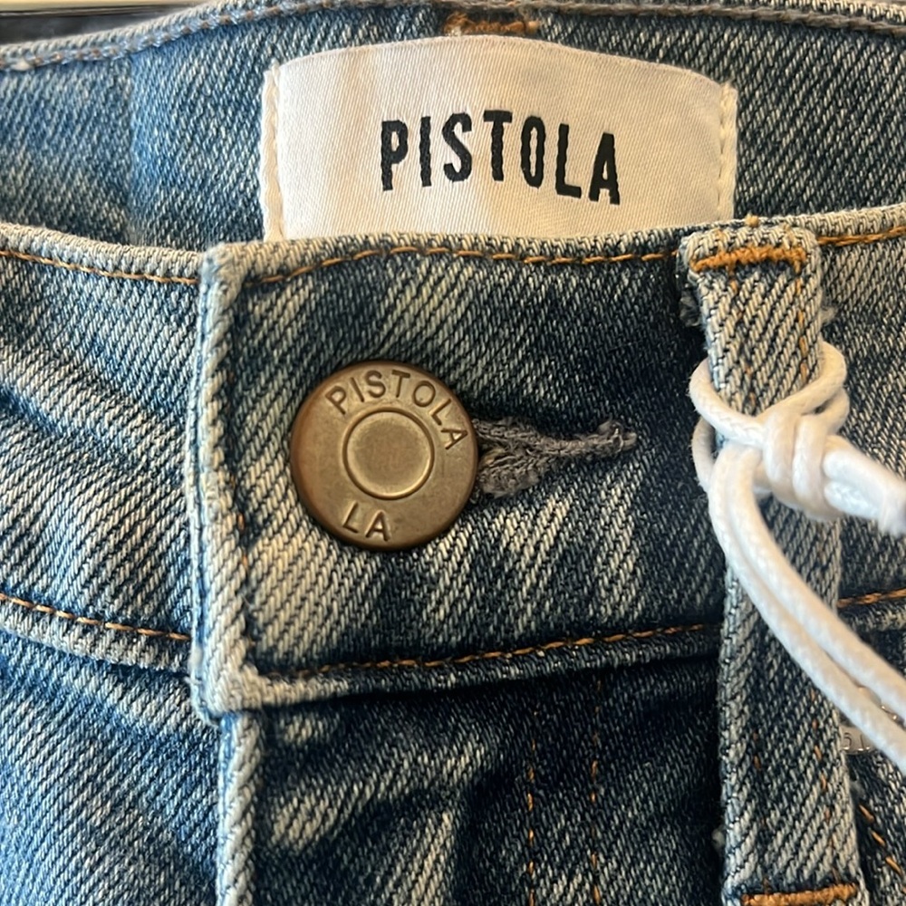 Pistola Dana High Rise Boot in Spruce Slightly Distressed Wonen’s Jeans sz24 NWT - Picture 11 of 14